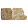 St. Patrick's Day^Reliant Ribbon Platinum Tinsel Ribbon, 4" X 10Yd