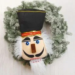 Figurines^Liberty Floral Plush Black Hat Nutcracker