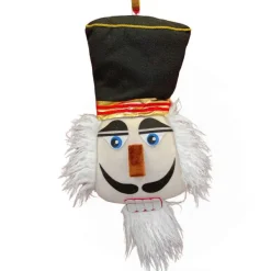 Focal Points^Liberty Floral Plush Black Hat Nutcracker