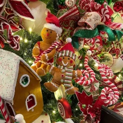 Table Decor^Liberty Floral Plush Gingerbread
