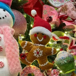 Focal Points^Liberty Floral Plush Gingerbread