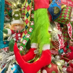 Picks^Liberty Floral Plush Green Monster Legs