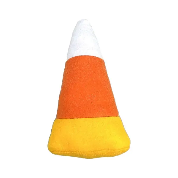Focal Points^Liberty Floral Plush Hanging Candy Corn
