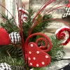 Floral^Liberty Floral Polka Dot Heart Spray