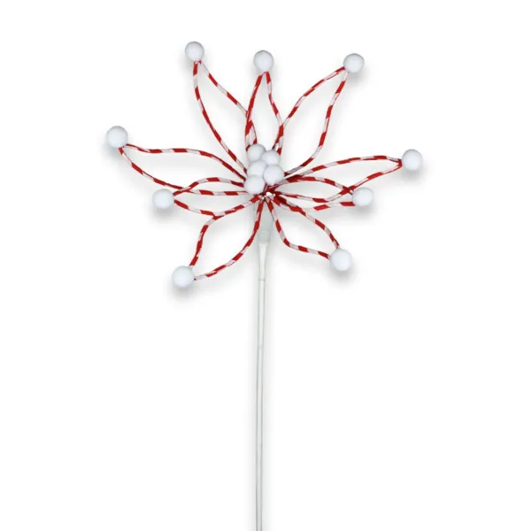 Floral^Direct Export Co. Pom Loop Poinsettia Stem