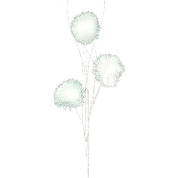 St. Patrick's Day^Liberty Floral Pom Pom Ball Spray
