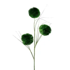 St. Patrick's Day^Liberty Floral Pom Pom Ball Spray