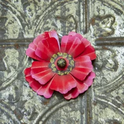 Wall Decor^The Round Top Collection Poppy Flower Magnet