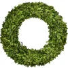 Spring^Mills Floral Company Preserved Boxwood Country Manor Wreath, 20"