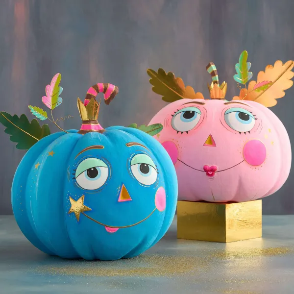 Home Accents^Glitterville Pumpkin Pixies Display By , Large