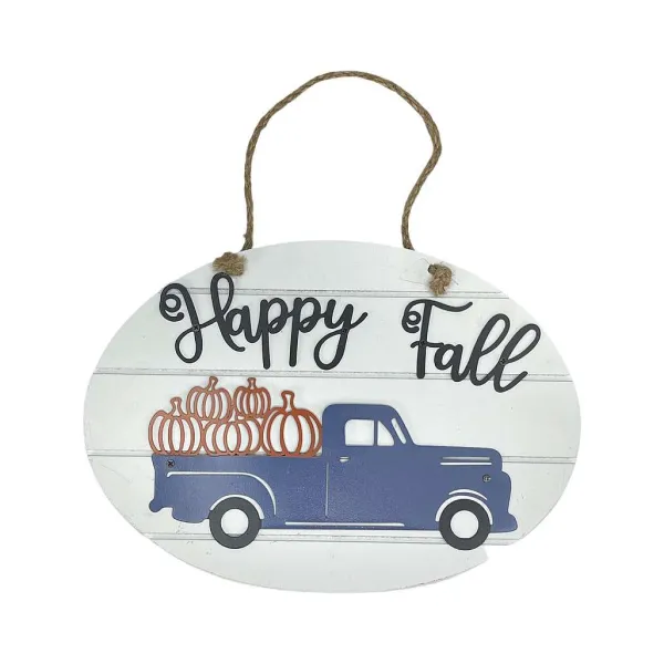 Signs^Transpac Pumpkin Truck Hanger