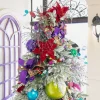 Ball Ornaments^Farrisilk Purple Candy Apple Ball Ornament, 4"