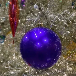 Ball Ornaments^Farrisilk Purple Candy Apple Ball Ornament, 4
