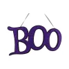 Wall Decor^Craig Bachman Purple Glitter Boo Sign