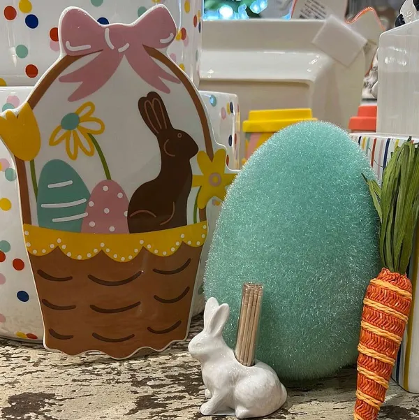 Kitchen & Dining^Coton Colors Rabbit Toothpick Holder By Happy Everything!