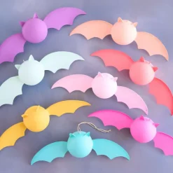 Focal Points^Glitterville Rainbow Bat Display By