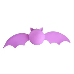 Table Decor^Glitterville Rainbow Bat Display By