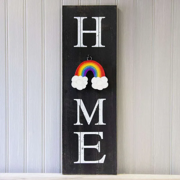 Table Decor^The Round Top Collection Rainbow Charm