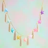 Table Decor^Glitterville Rainbow Star Garland By