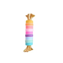 Focal Points^Glitterville Rainbow Taffy Candy Display By