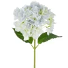 Spring^RAZ Real Touch Light Blue Hydrangea Stem, 19"