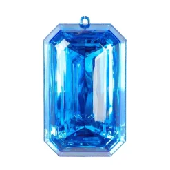 Mardi Gras^Farrisilk Rectangle Jewel
