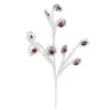 Sprays^Direct Export Co. Red And White Curly Spray