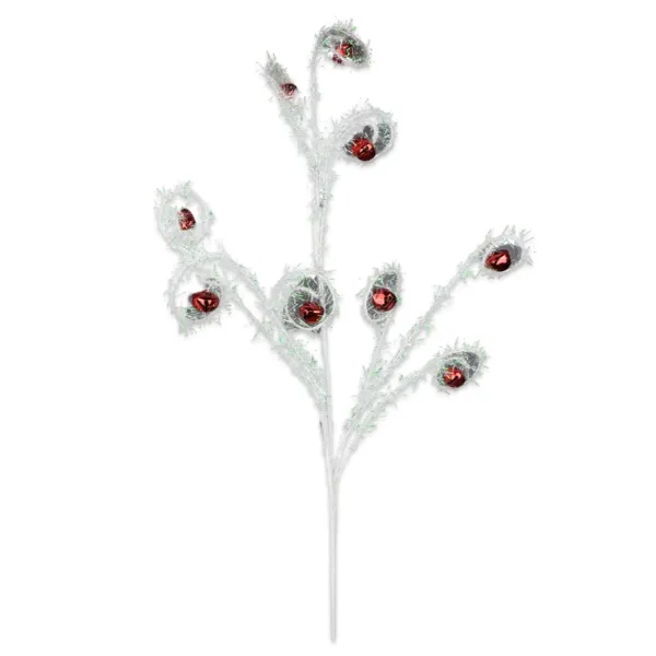 Sprays^Direct Export Co. Red And White Curly Spray