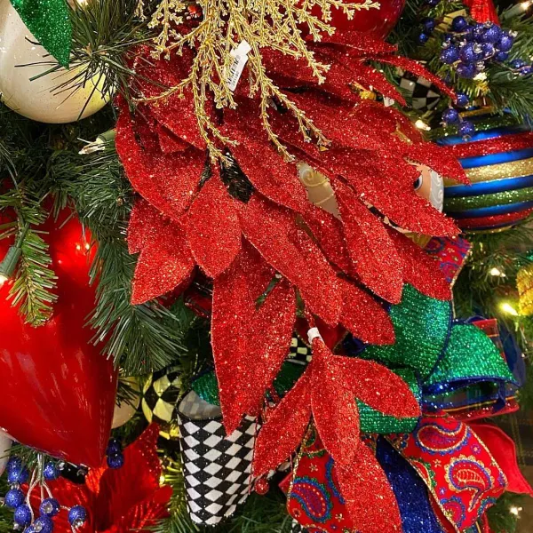 Sprays^Direct Export Co. Red Bay Leaf Glitter Spray