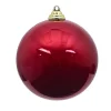 Ball Ornaments^Farrisilk Red Candy Apple Finish Ball Ornament, 6"