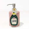 Kitchen & Dining^Happy Everything Red Dot Mini Cylinder Soap Pump By !