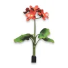 Table Decor^The Round Top Collection Red Geranium Finial
