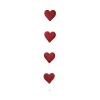Party Diy^Burton & Burton Red Hanging Heart Novelty Garland