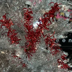 Sprays^Direct Export Co. Red Metallic Tinsel Spray