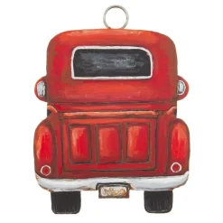 Table Decor^The Round Top Collection Red Truck Charm