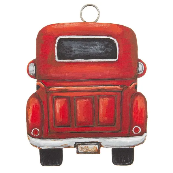 Wall Decor^The Round Top Collection Red Truck Charm