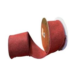 Ribbon^Direct Export Co. Red Wool Ribbon 2.5