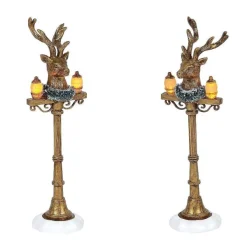 Table Decor^Department 56 Reindeer Street Lights, Dept. 56 Village