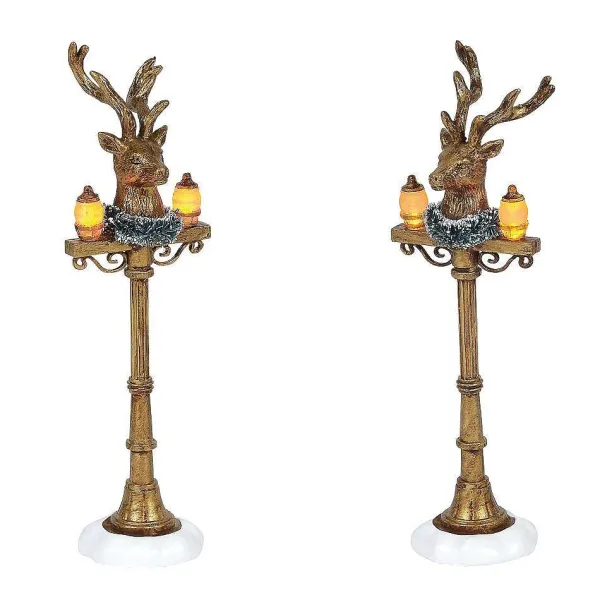 Table Decor^Department 56 Reindeer Street Lights, Dept. 56 Village