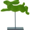Focal Points^Transpac Resin Flocked Jumping Bunny