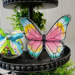 Focal Points^The Round Top Collection Reversible Butterfly Sitter