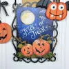 Focal Points^The Round Top Collection Reversible Fall And Trick Or Treat Sign
