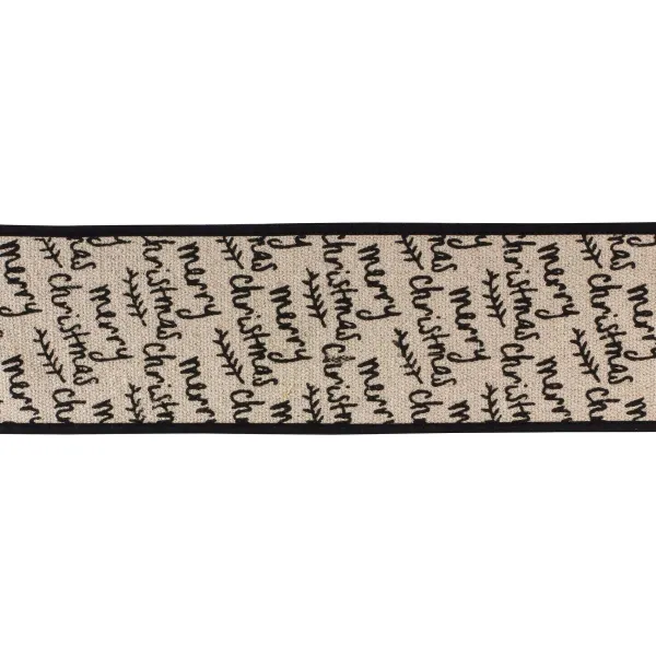 Ribbon^Melrose Ribbon Wired Cotton, 4" X 5Yd