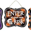 Wall Decor^Craig Bachman Risk Halloween Sign