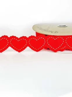 Ribbon^Direct Export Co. Row Of Hearts Ribbon