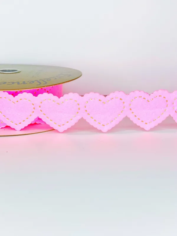 Wedding Showers^Direct Export Co. Row Of Hearts Ribbon