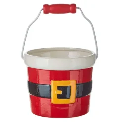 Table Decor^RAZ Santa Belt Container