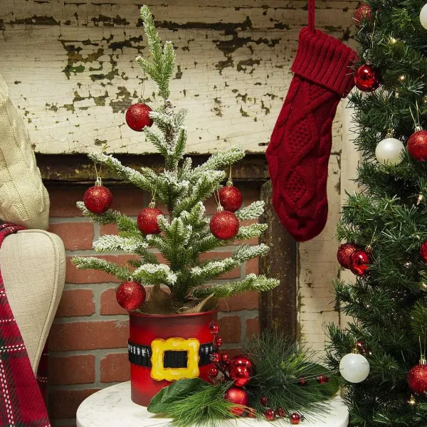 Kitchen & Dining^The Round Top Collection Santa's Belt Container