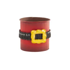 Decorative Containers^The Round Top Collection Santa's Belt Container
