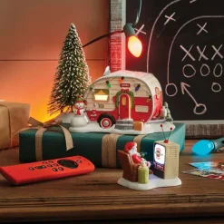 Table Decor^Department 56 Santa's Man Cave, Dept. 56 Village